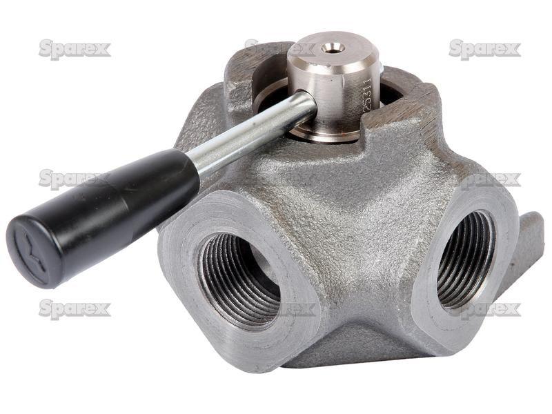 Hydraulic 3-Way Diverter Valve 1/2BSP Bondioli & Pavesi (DDF3V03A)