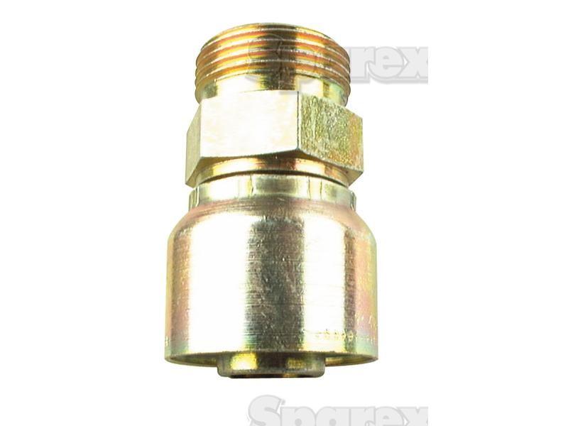 Parker Metric Hose Insert 1/4'' x M16 x 1.50  Male Straight Heavy Series PARKER HANNIFIN (1D248-8-4)