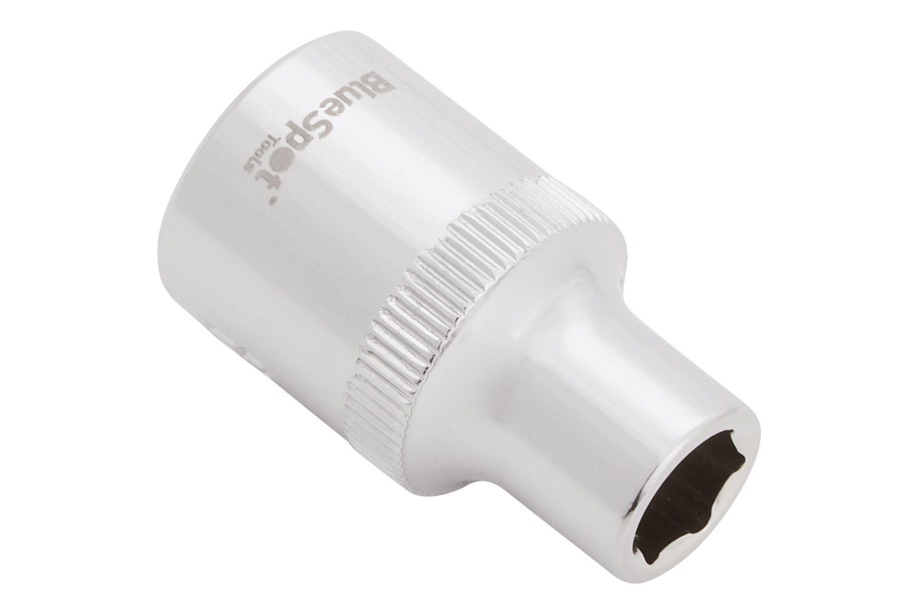 Blue Spot Tools Individual 9mm 1/2" Shallow Hex Socket