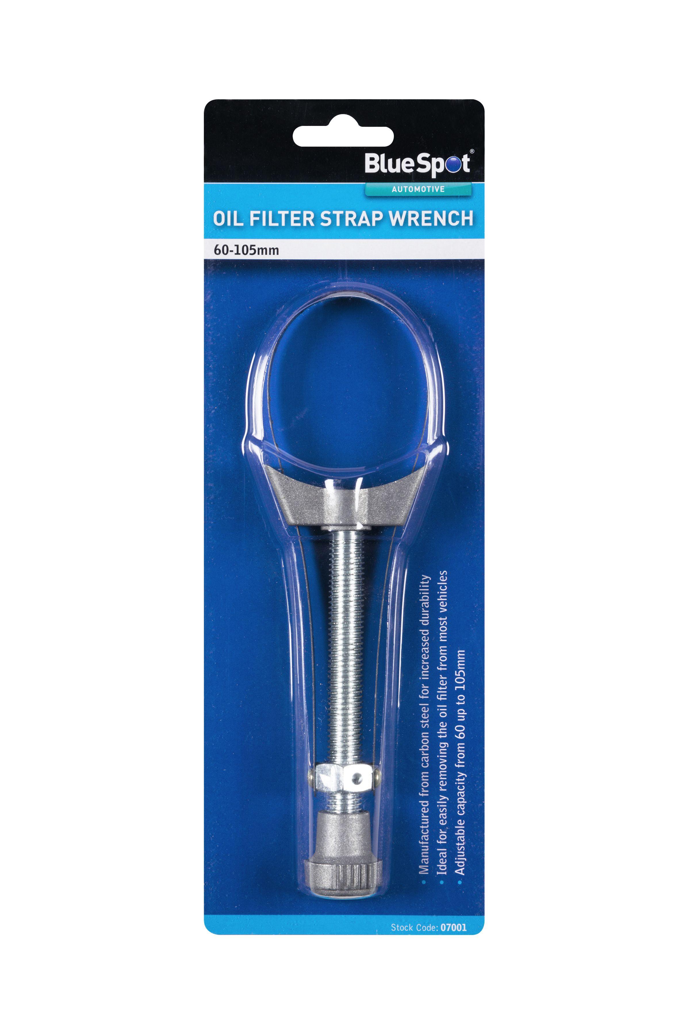 Blue Spot Tools Oil Filter Strap Wrench (60-105mm)