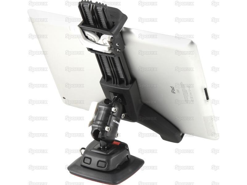 ROKK Mini Adjustable Tablet Clamp & Adhesive Mount