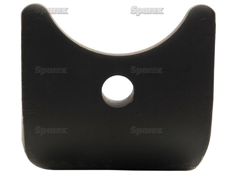 Hardfaced Power Harrow Blade 120x15x350mm LH. Hole centres: mm. Hole Ø 19mm. Replacement for Amazone. for Amazone
