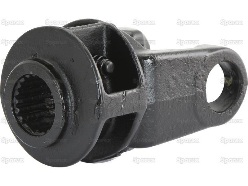 PTO Yoke - Quick Release (U/J Size: 30.2 x 79.4mm) Size: 1 3/8"-21 Spline Bondioli & Pavesi (5070G3755, 5720G3755)