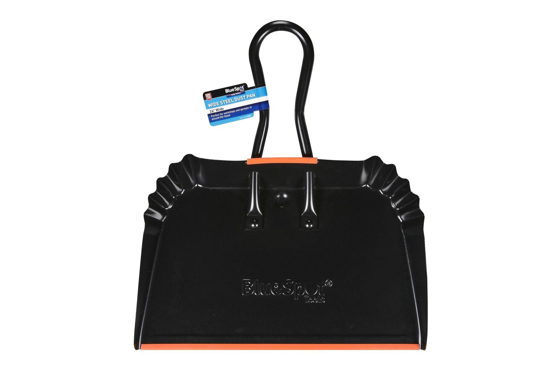 Blue Spot Tools 16" Wide Steel Dust Pan