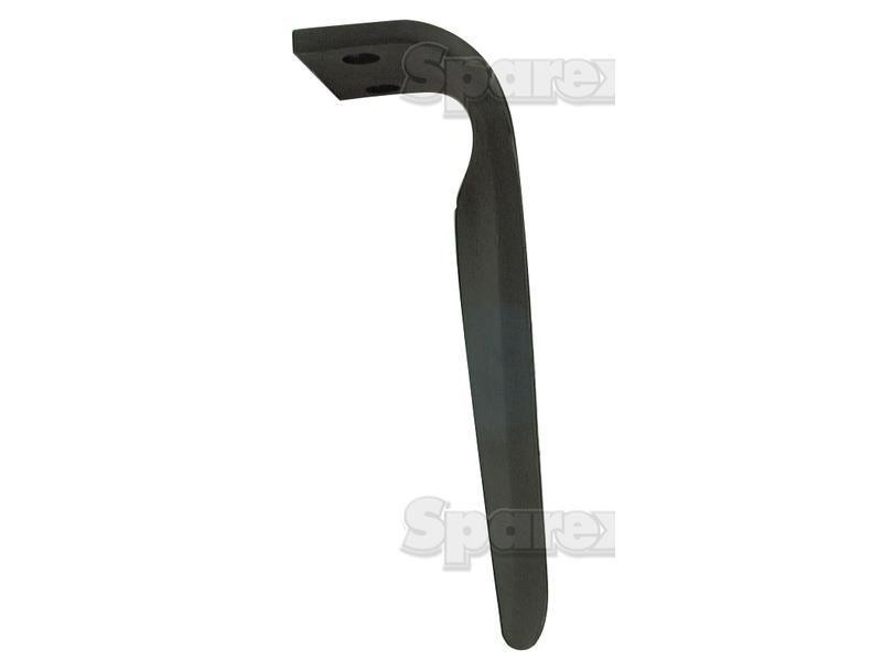 Power Harrow Blade 100x12x305mm RH. Hole centres: 60mm. Hole Ø 17mm. Replacement forMaschio. for Rau VARIOUS