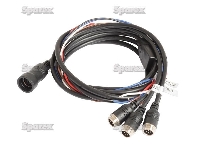 Wired Reversing Camera System with 7'' LCD Monitor & Camera