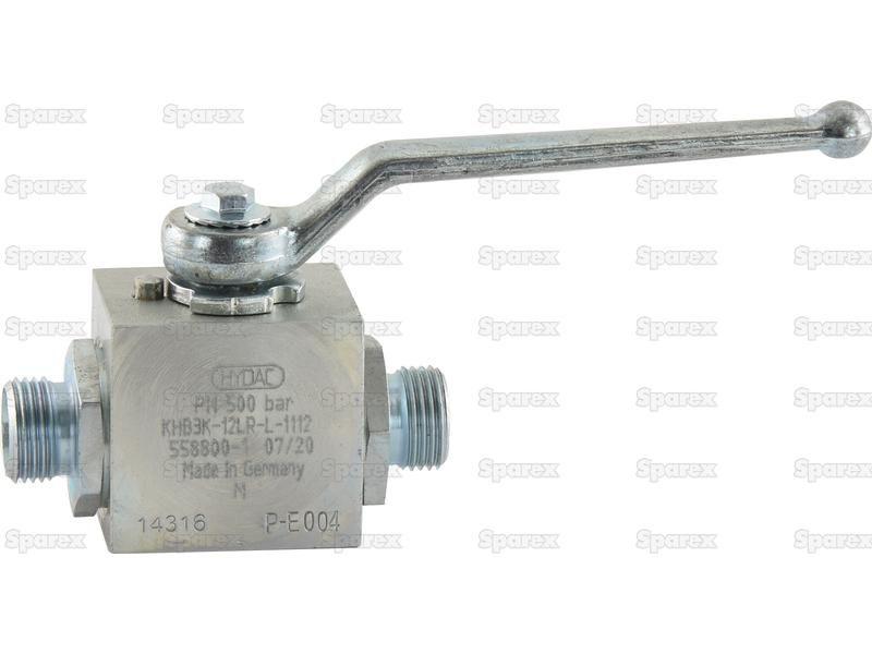 Hydraulic 3-Way Diverter Ball valve M18 x 1.5