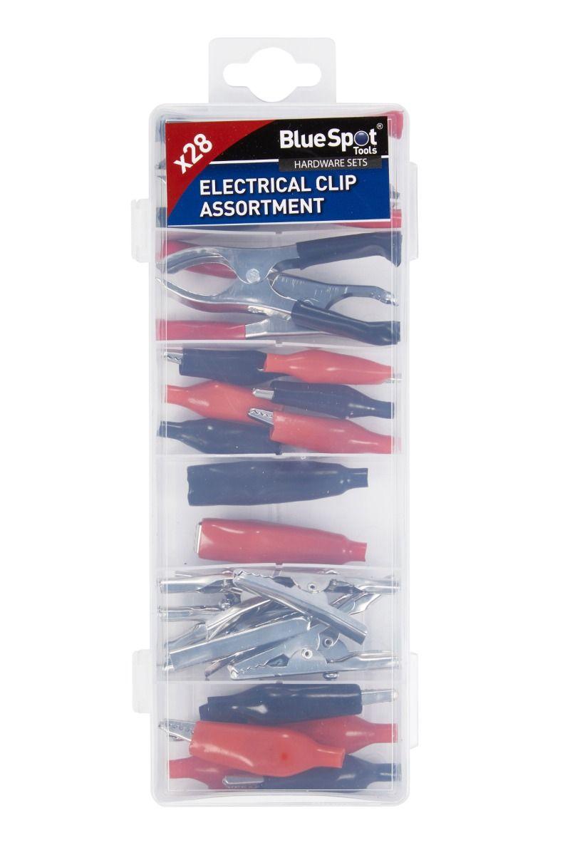 Blue Spot Tools 28 PCE Assorted Electrical Clip Set