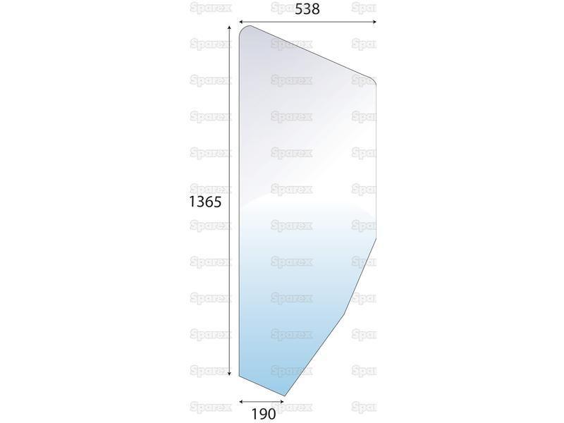 Door Glass LH for Fiat 90-90 (90 Series)