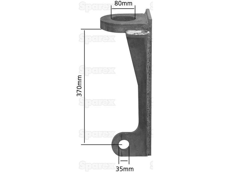 Loader Bracket (Pair), Replacement for: Matbro, John Deere. for John Deere Various (Various)
