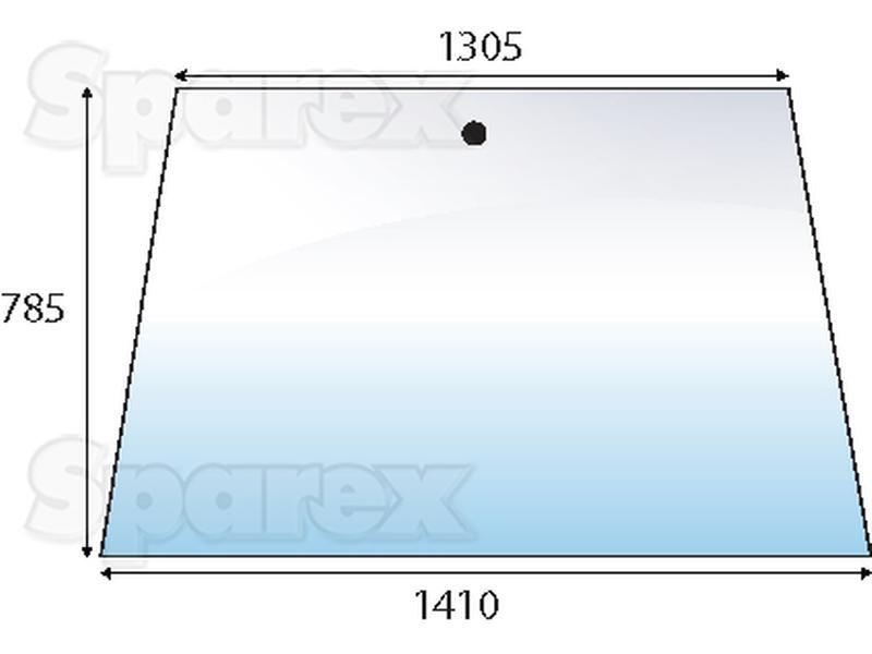 Windscreen for Fendt FAVORIT 615
