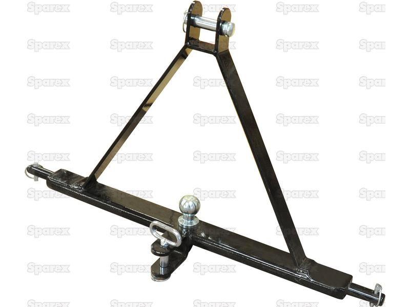 Drawbar Hitch System (Cat. 1) No. holes: 3, 610mm.