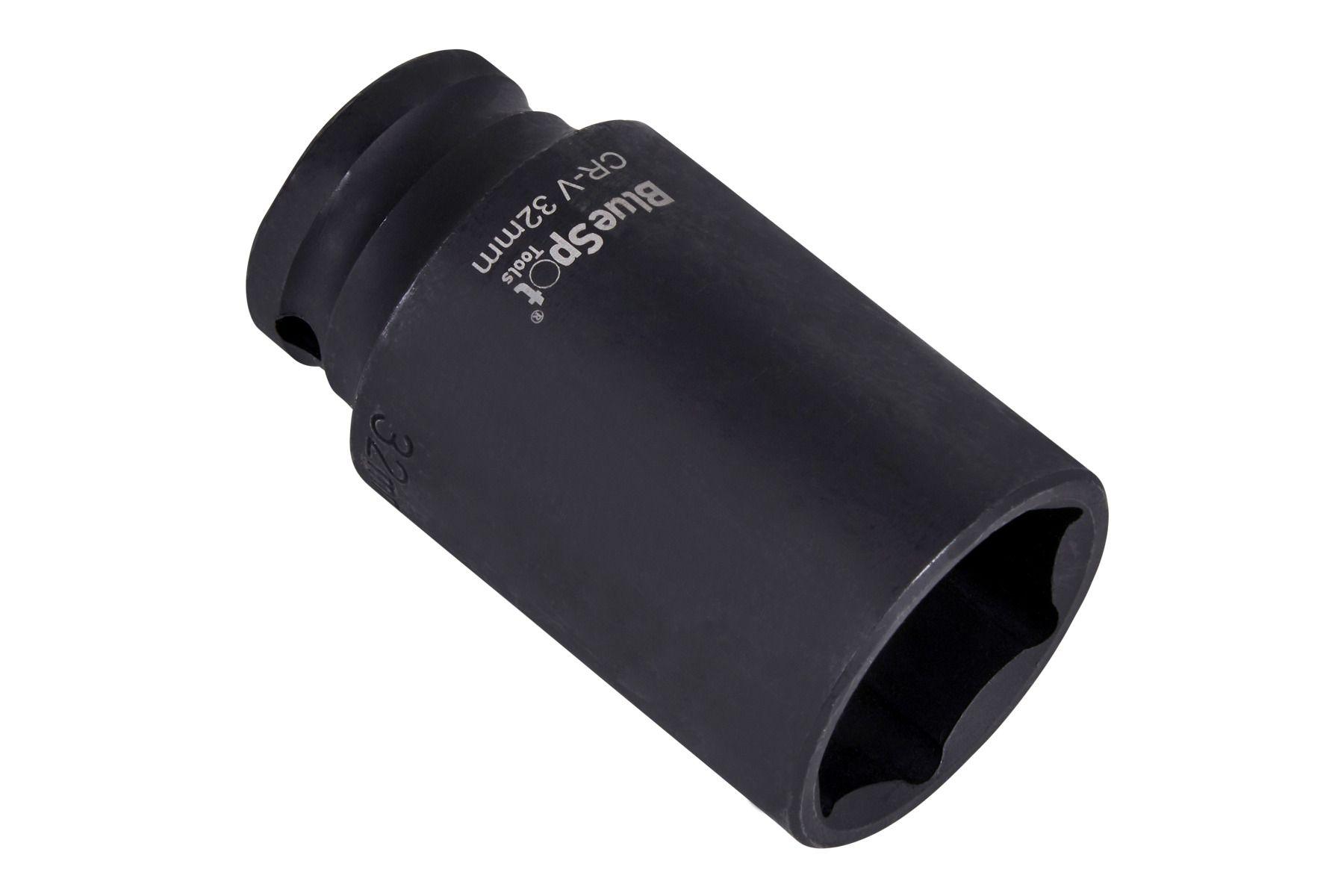 Blue Spot Tools Individual 32mm 1/2" Deep Impact Hex Socket