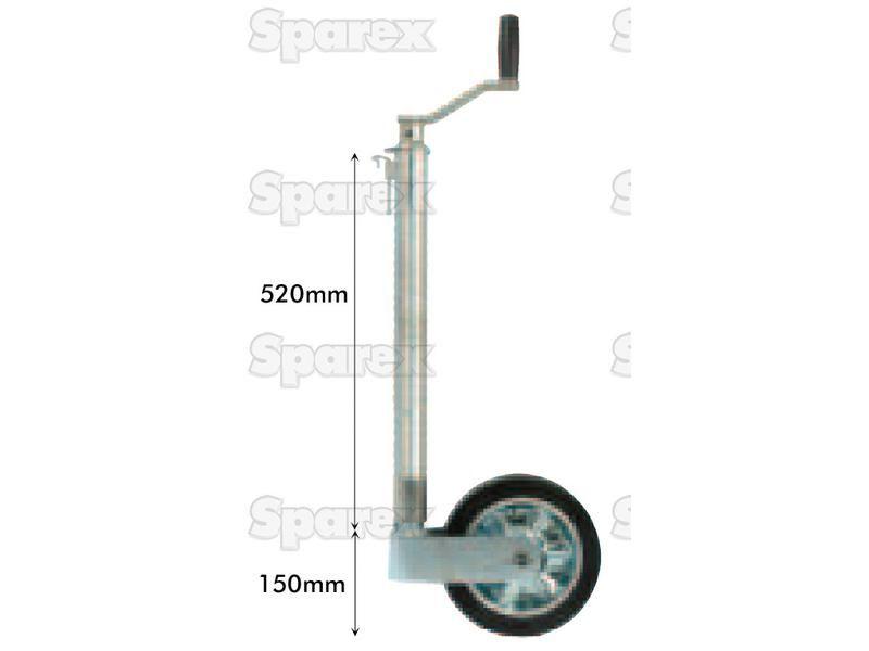Jockey Wheel Jack - 48mm - Heavy Duty
