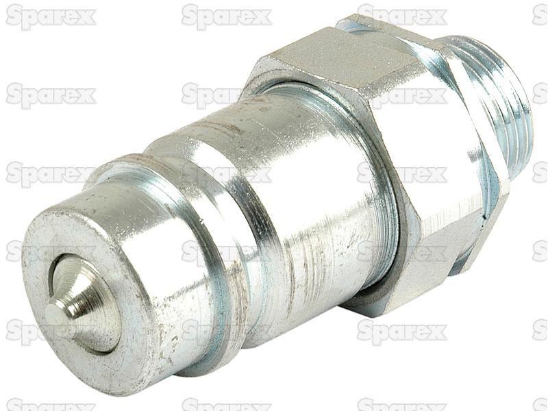 Sparex Quick Release Hydraulic Coupling Male 1/2'' Body x M22 x 1.50 Metric Male Thread Case IH, PARKER HANNIFIN