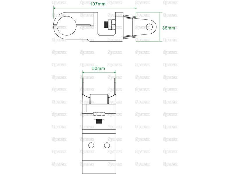 Universal Handrail Bracket