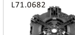 New Holland Clutch Cover Assembly 87732503