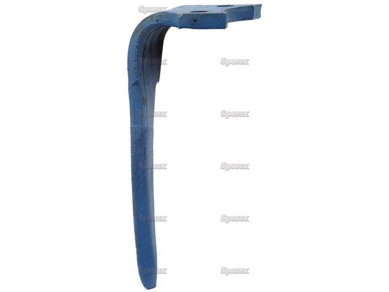 Hardfaced Power Harrow Blade 100x16x320mm RH. Hole centres: 66mm. Hole Ø 17.5mm. Replacement for Perugini (Concept-Ransome), Rabewerk. for Rabewerk VKE
