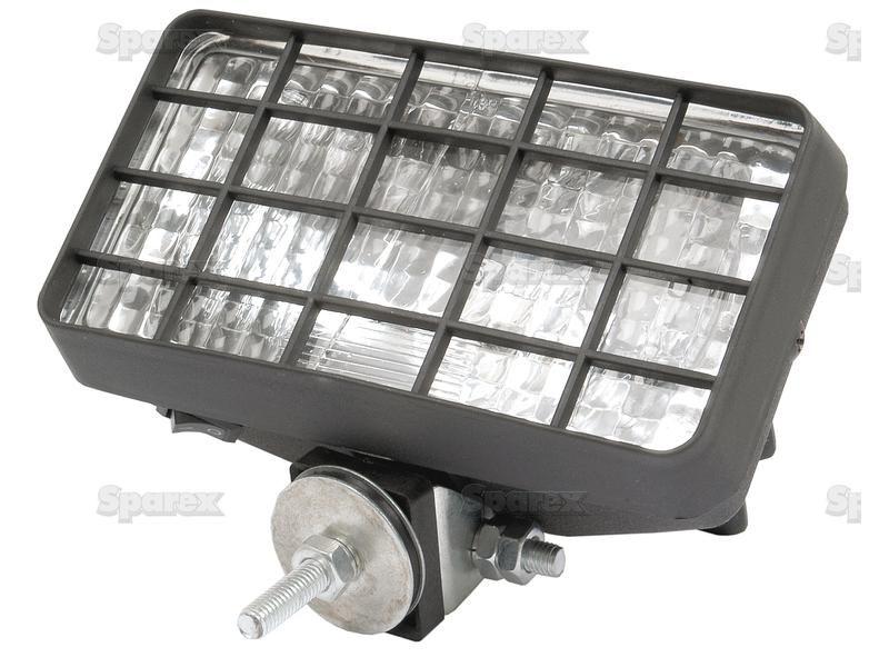 Halogen Work Light Rectangular RH & LH - 12V (55W)