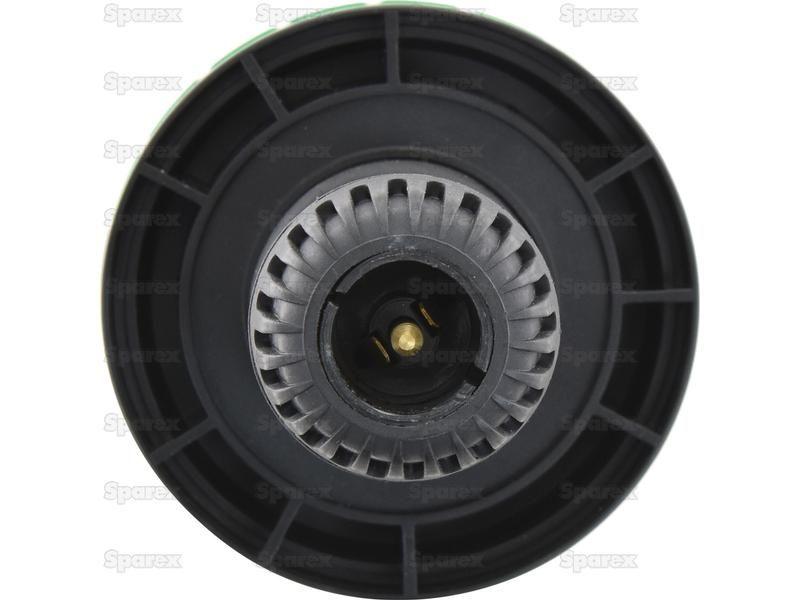 LED Rotating Beacon (Green), Interference: Class 3, Flexible Pin, 12/24V