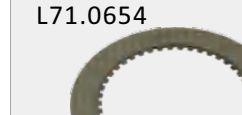 New Holland Clutch Friction Plate 87534846