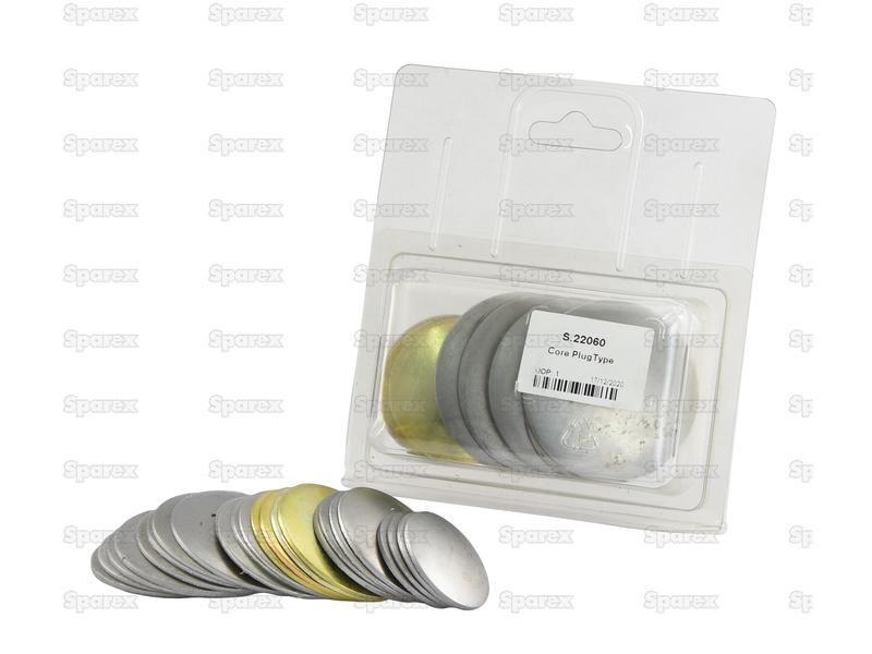 Core Plugs, 1 1/4 - 2 1/8'', 24 pcs. Agripak