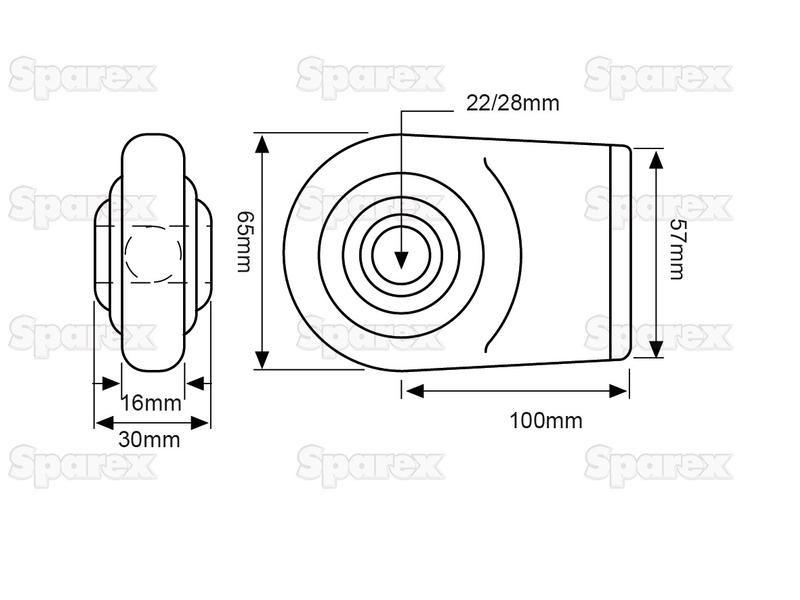 Lower Link Weld On Ball End (Cat. 1/2) RH & LH