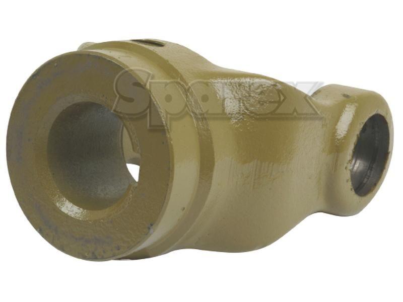 PTO Yoke - Keyed Yoke (U/J Size: 35 x 106.5mm) Bore Ã˜40mm, Key Size: 12mm. La Magdalena (66.2)