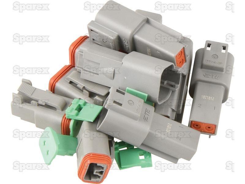 Deutsch DT Connector 2 Pole 10 pcs. (Bag)