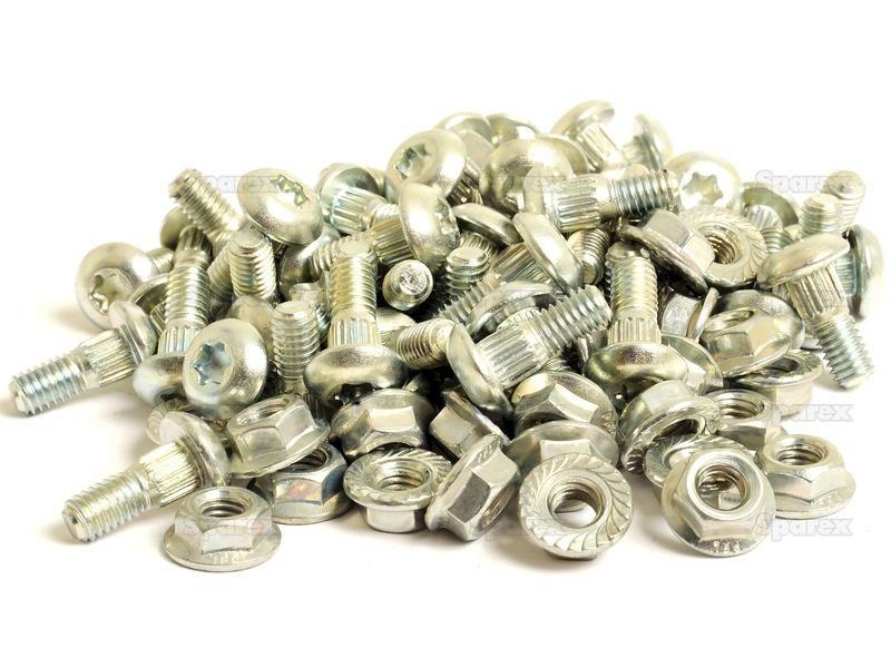 Bolt & Nut M6 x 16mm (50 pcs. Agripak) Claas (626407, 6264071)