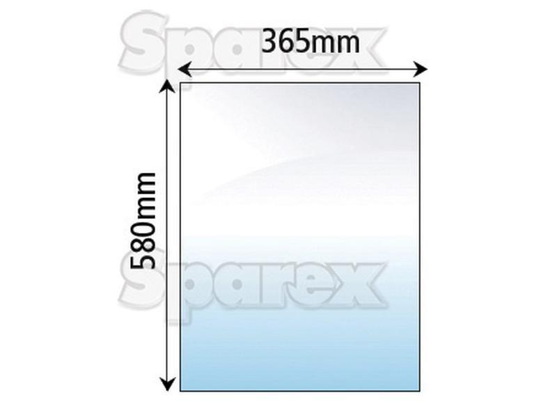 Lower Front Glass RH & LH for Fiat 90-90 (90 Series)
