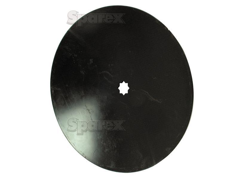 Plain Harrow disc 460x3.25mm - Hole 1 1/16" x 1 3/16" Dual Square Centre Hole for Universal
