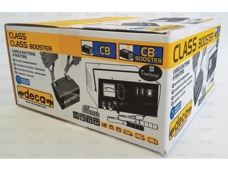 Battery Charger with Booster function - 12/24V (UK Plug)