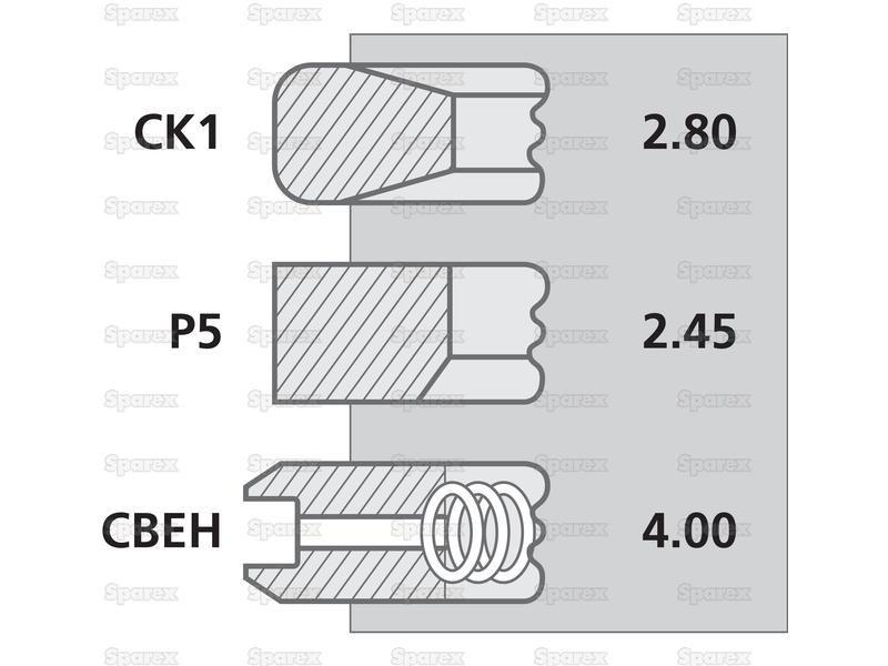 Piston Ring for Challenger 647