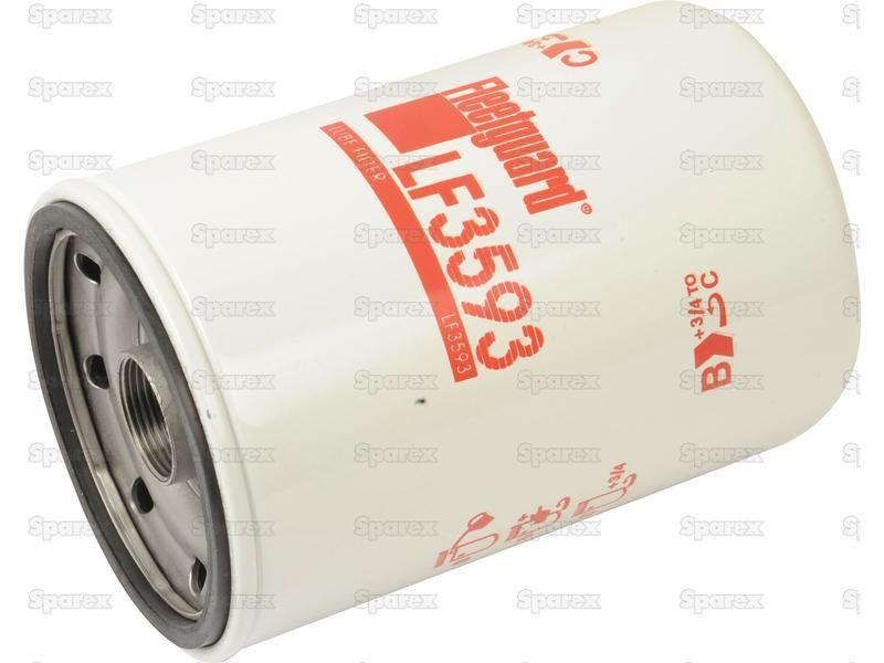 Oil Filter - Spin On - LF3593 Case IH, Donaldson Filters, Fleetguard, Ford New Holland, Hifi-Jurafil Filters, Mann Filters