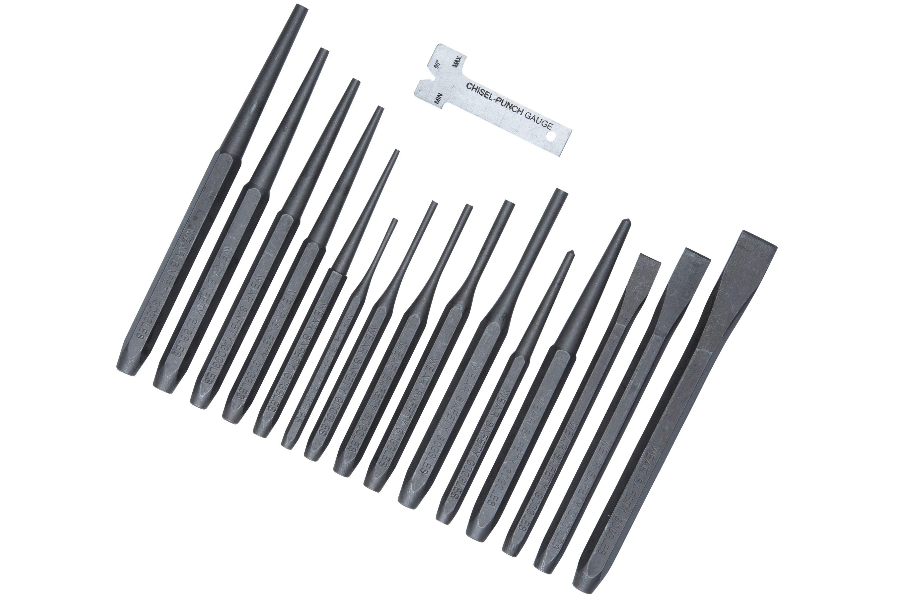 Blue Spot Tools 16 PCE Punch and Chisel Set