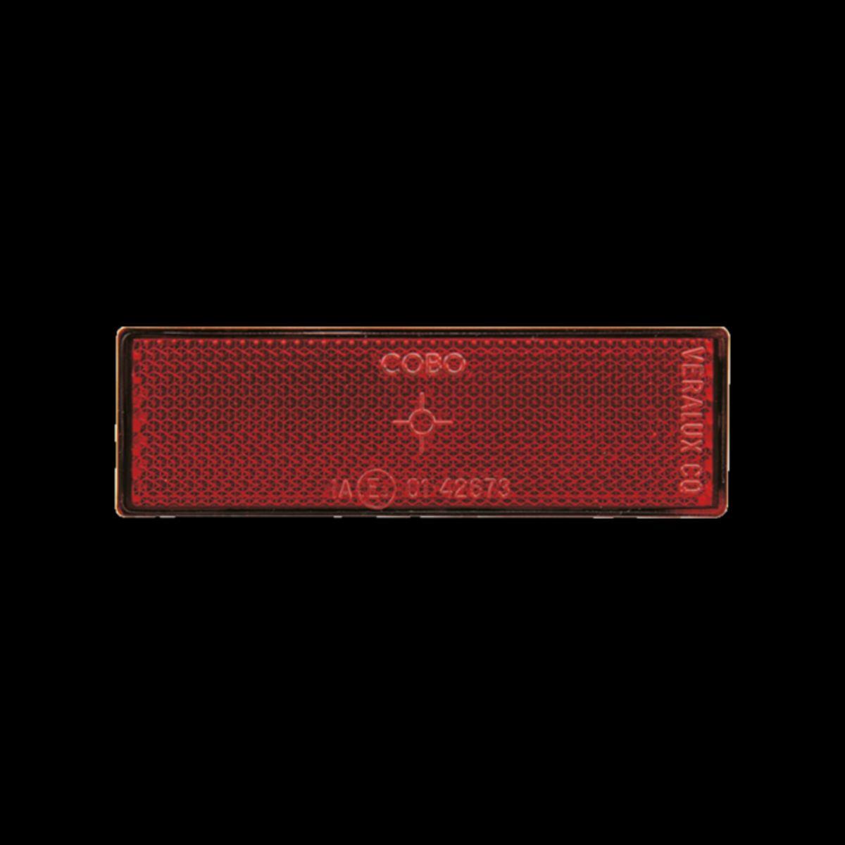 Red Rectangular Retro-Reflector for AGCO 3553546M91