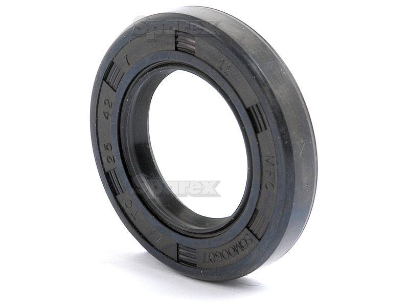 Metric Rotary Shaft Seal, 25 x 42 x 7mm Double Lip Kubota (09500-25428)