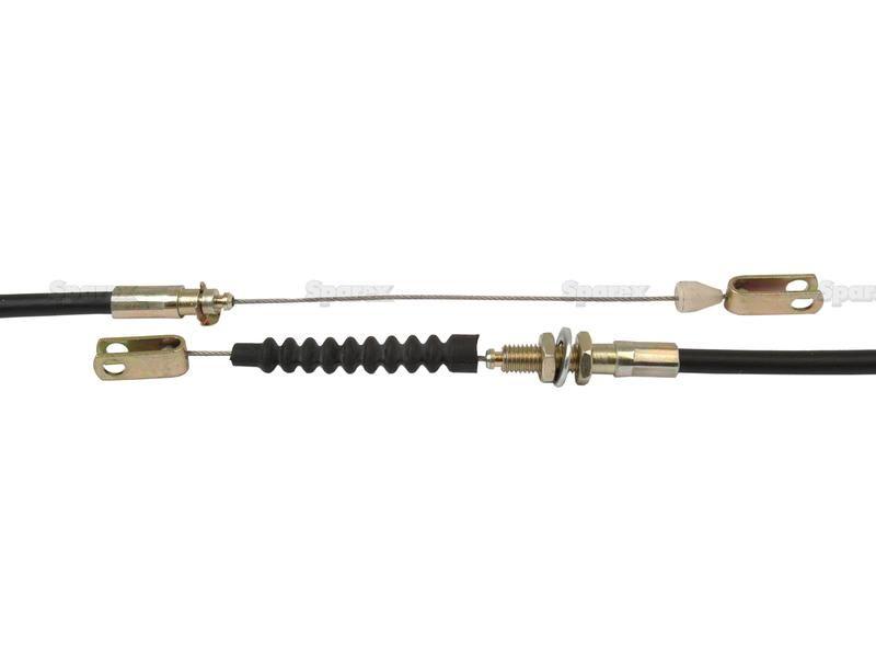 Foot Throttle Cable - Length: 710mm, Outer cable length: 402mm. for Massey Ferguson (3615921M3)