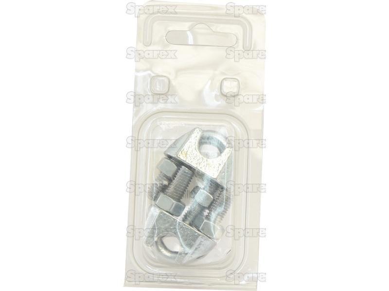 Wire Rope Clips, Wire Ø11mm (7/16'') 2 pcs. Agripak