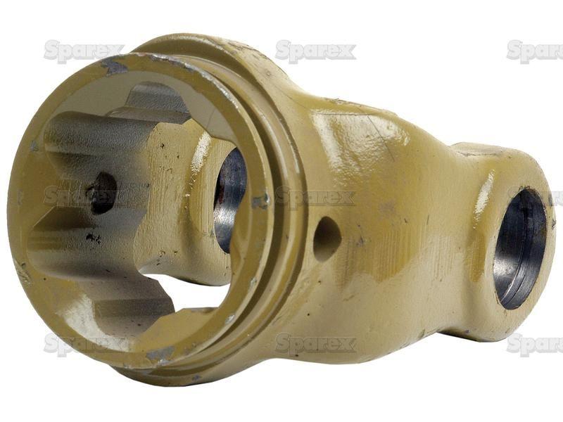 PTO Tube Yoke (U/J Size: 30.2 x 92mm) Profile: Star, Size: 47 x 4.5mm, Ref: S5. La Magdalena, Massey Ferguson, Walterscheid