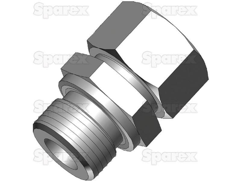 Hydraulic Metal Pipe Male Stud Coupling GE12SR1/2EDCF PARKER HANNIFIN (GE12SR1/2CF)