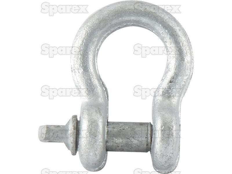 Bow Shackle, Pin Ø11mm, Size: 10mm (2 pcs. Agripak)
