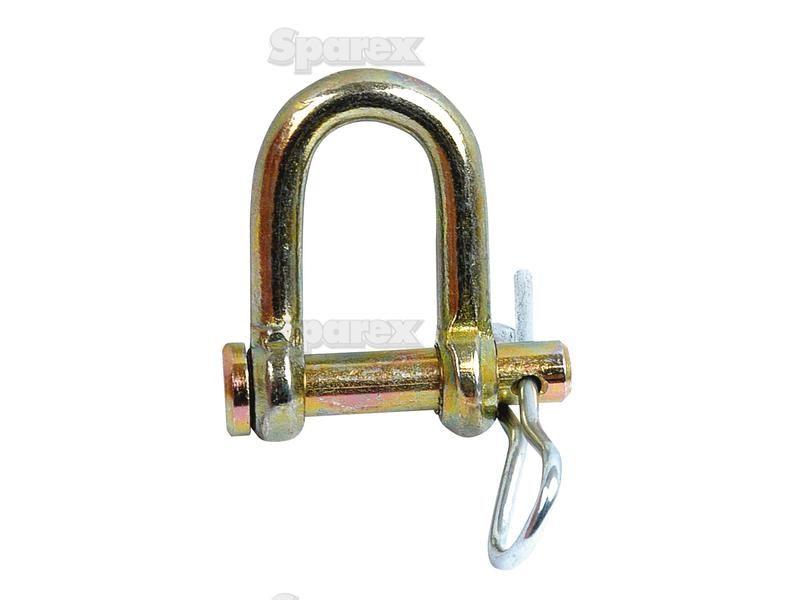 D Shackle, Pin Ø6mm, Jaw Width: 13mm