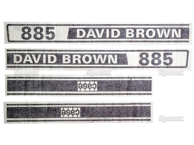 Decal Set - David Brown 885 for David Brown 995 (900 Series)