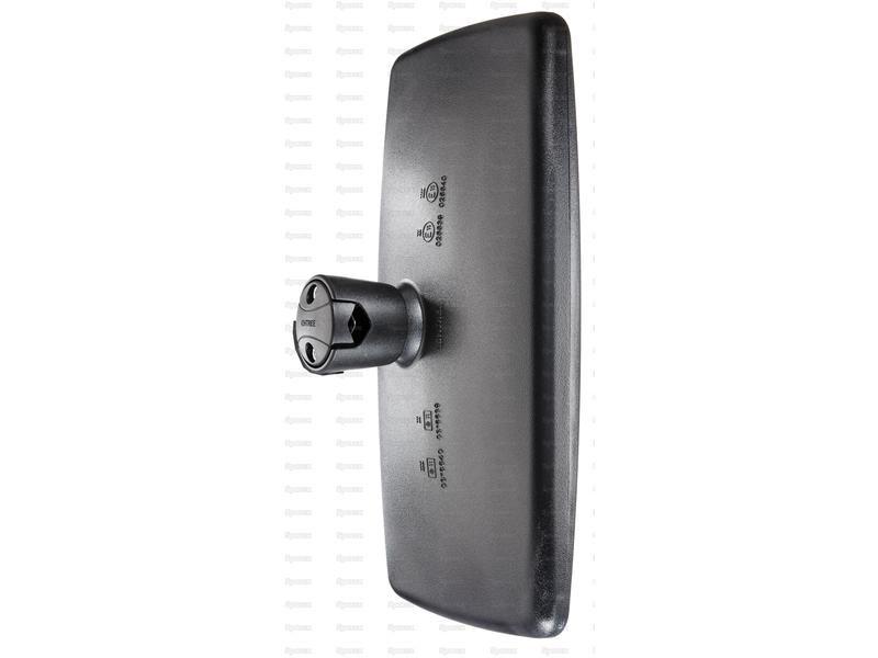 Mirror Head - Rectangular, Convex, 383 x 193mm, RH & LH