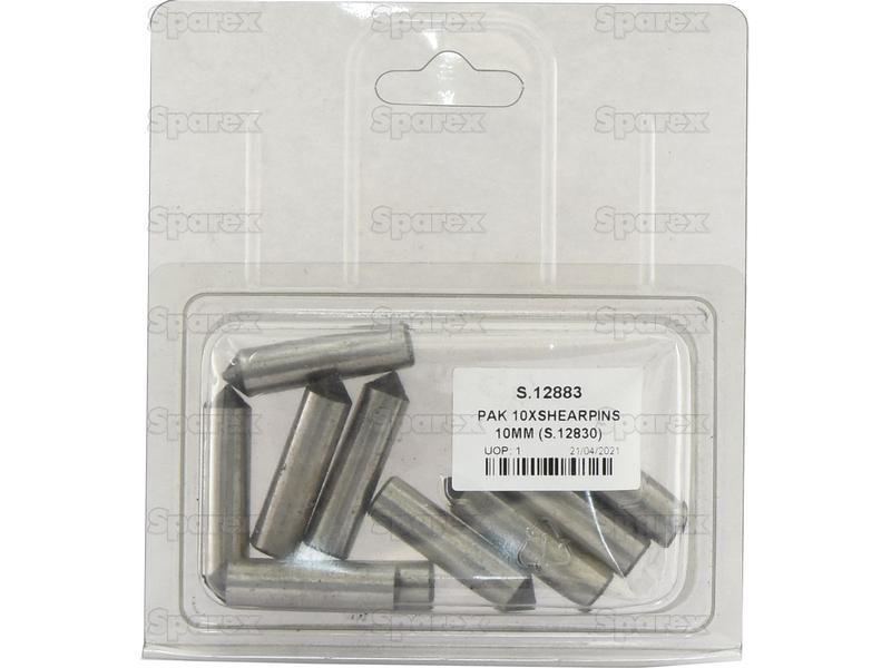 PAK 10XSHEARPINS 10MM (S.12830) for Lely LELYMATIC