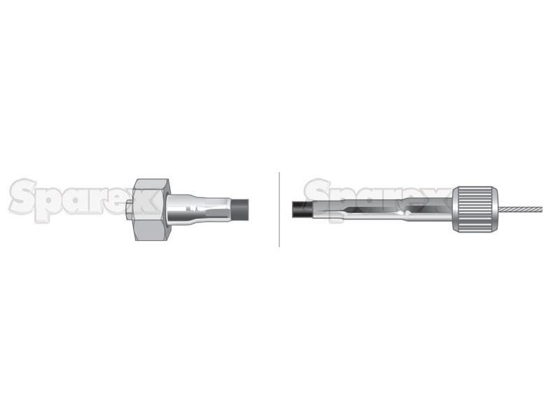 Drive Cable - Length: 1783mm, Outer cable length: 1775mm. for Leyland 4100 (Leyland)