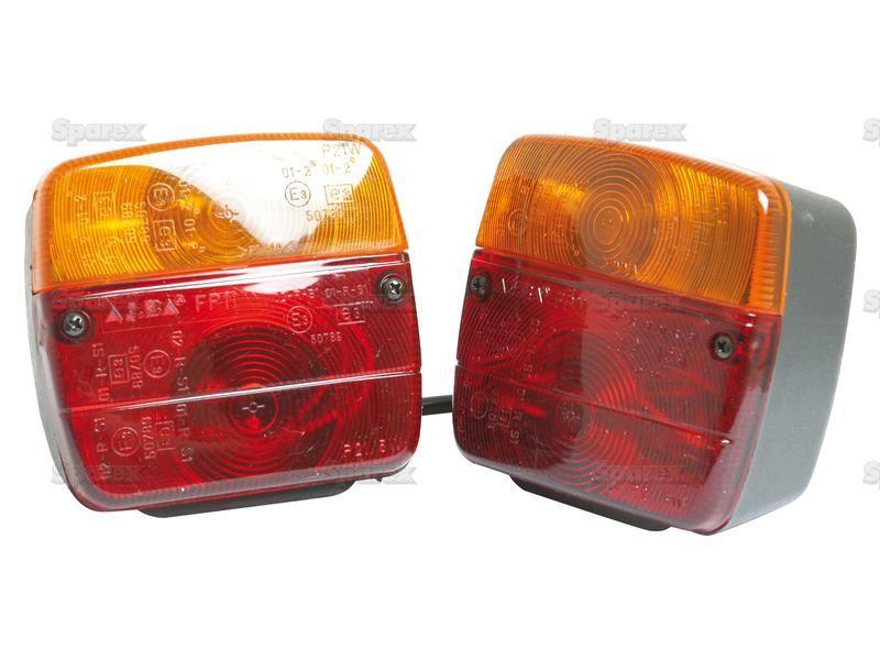 Halogen Lighting Set, Cable length: 7.5M, Max. extension: 2.5M
