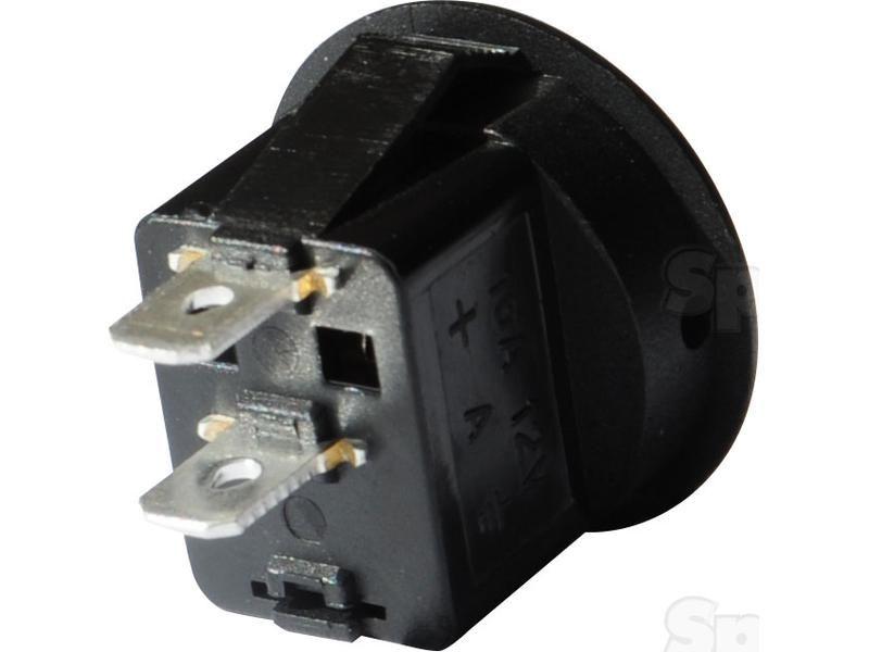 Rocker Switch Miniature - Universal Fitting, 3 Position (On/Off/On)